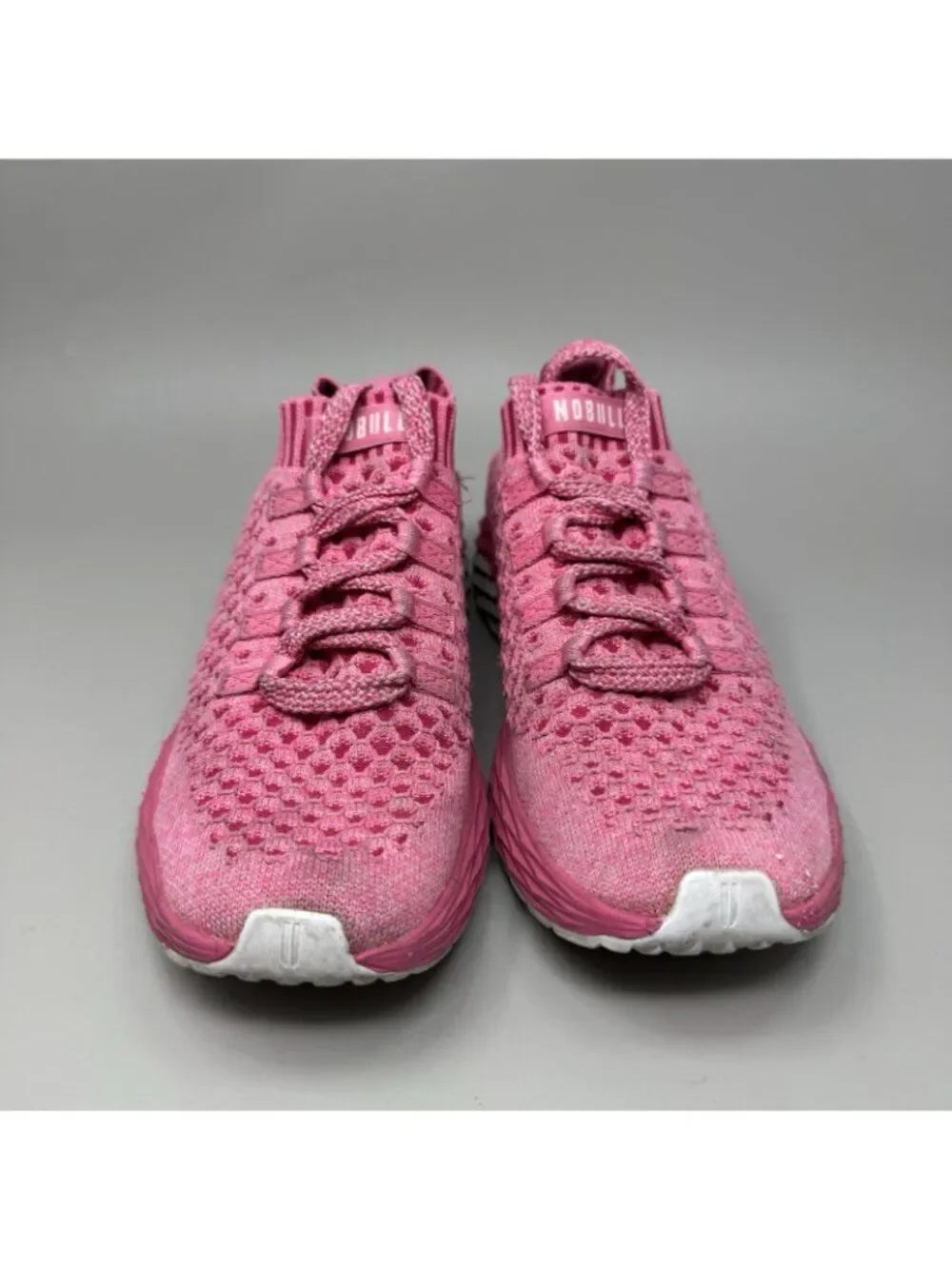 NOBULL Allday Knit Shoes Women’s Size US 7.5 Pink Fuchsia Athletic Sneakers